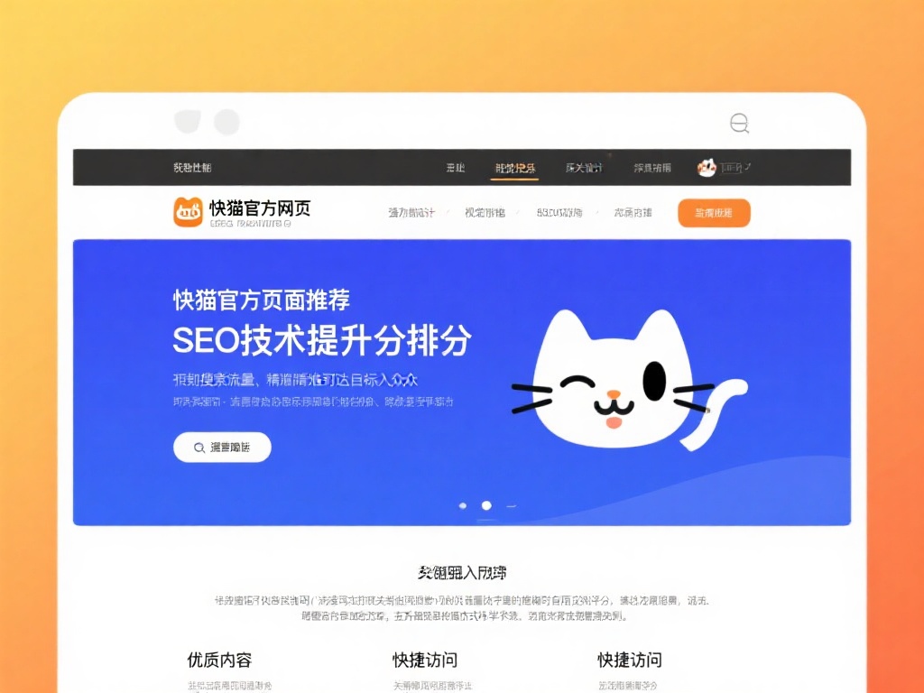 SEO技术提升排名
“快猫官方网页”的