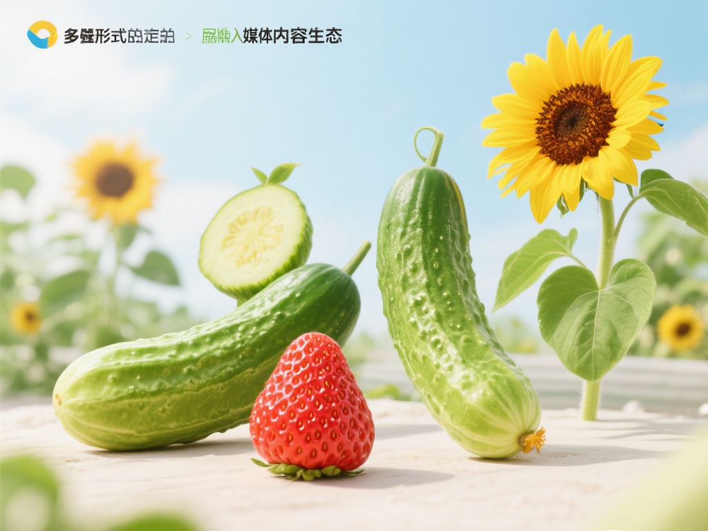 总之，草莓黄瓜丝瓜向日葵不仅仅是日常生活